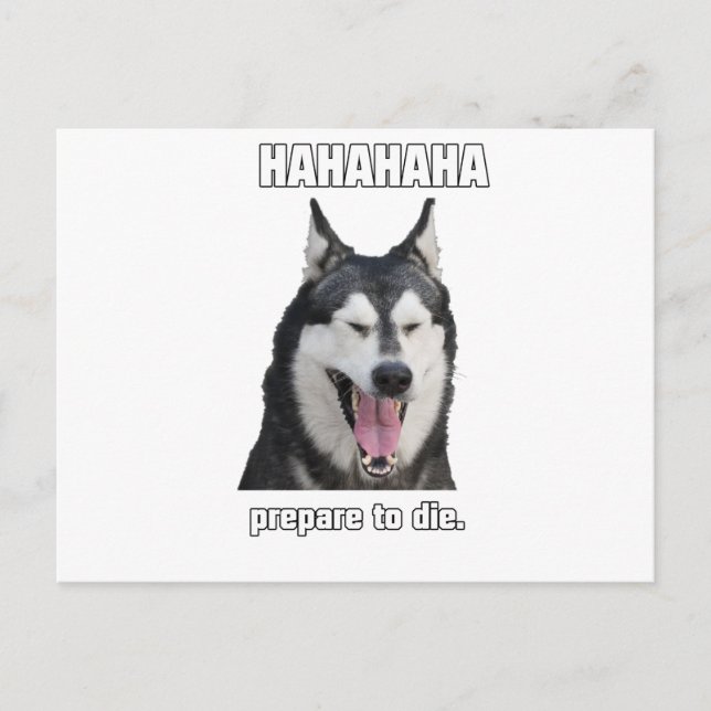 MalaBrute 4 Postkarte (Vorderseite)