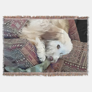 MALACHI heARTdog whoodle Wurf Decke