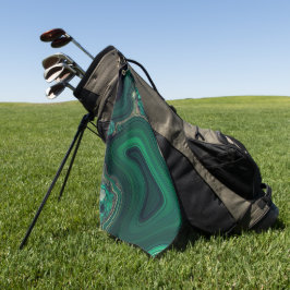 Malachit Cu6CO3(OH)2 Golfhandtuch