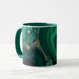 Malachit Cu6CO3(OH)2 Tasse