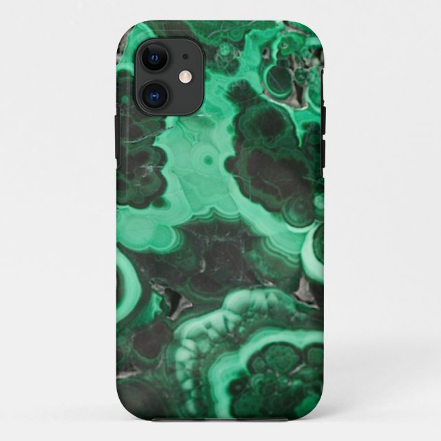 "Malachit-intelligenter Telefon-Kasten " Case-Mate iPhone Hülle (Rückseite)