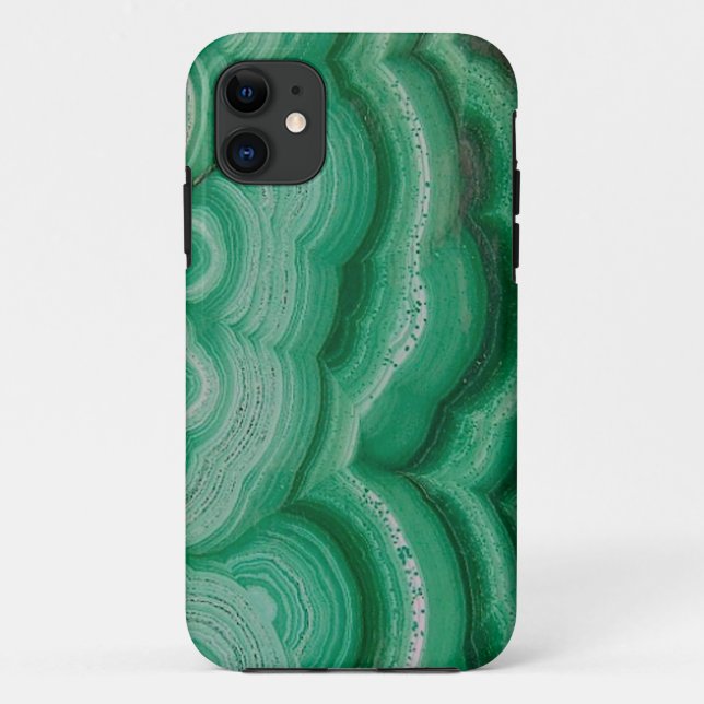 "Malachit-intelligenter Telefon-Kasten " Case-Mate iPhone Hülle (Rückseite)