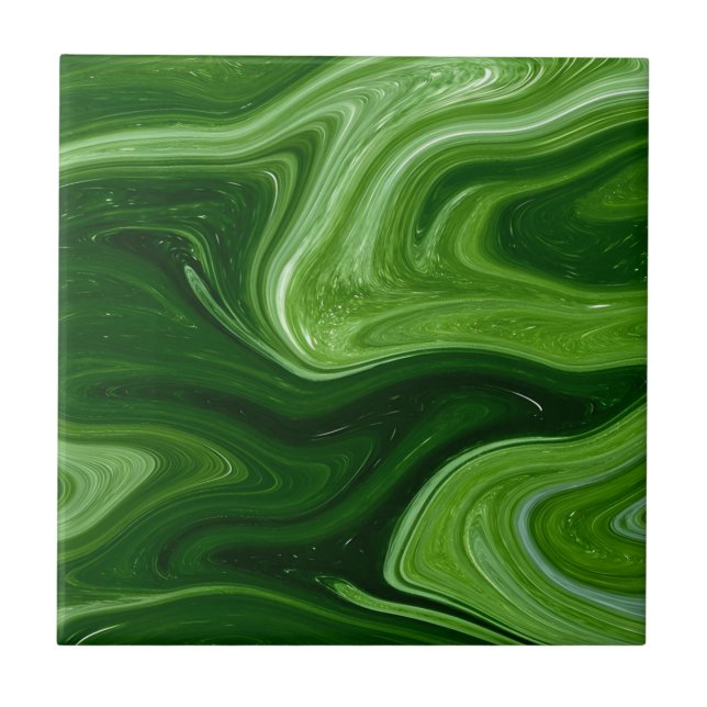 Malachitafeln Kunst Fliese (Vorderseite)