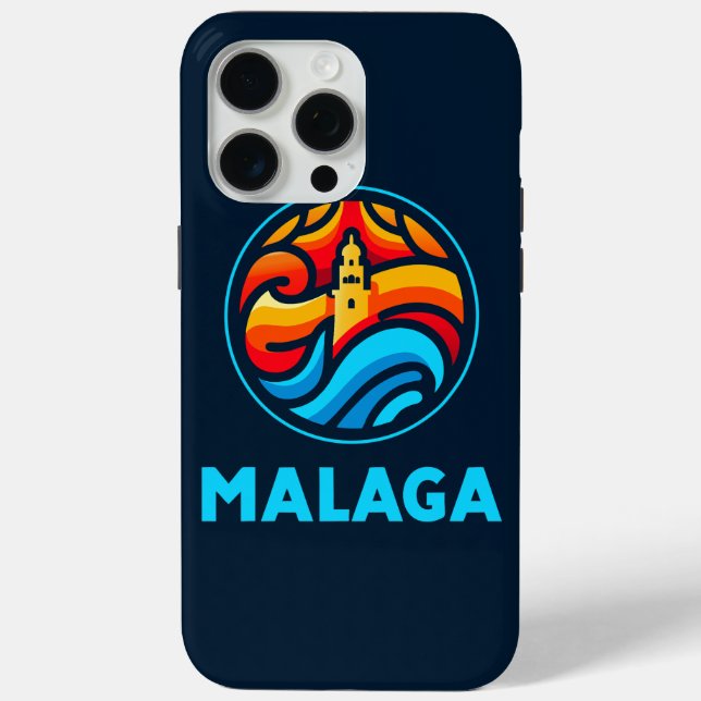 Malaga 3 Case-Mate iPhone hülle (Rückseite)