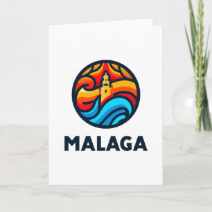 Malaga 3 dankeskarte