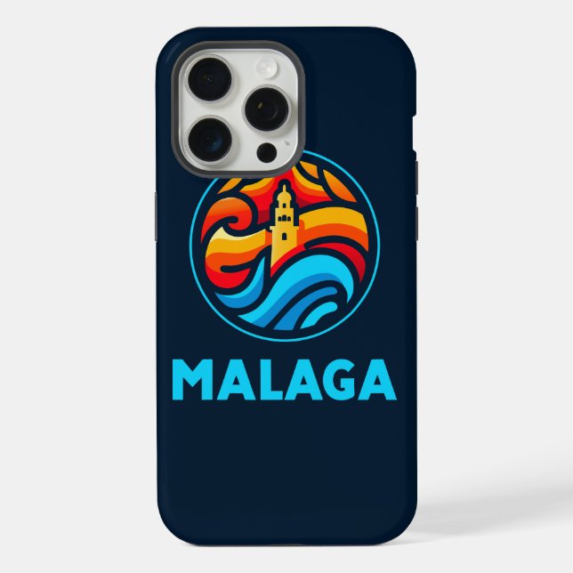 Malaga 3 iPhone 15 pro max hülle (Rückseite)