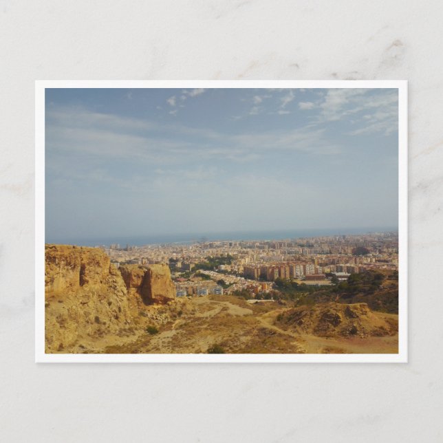 Malaga, Andalusien (Spanien) Postkarte (Vorderseite)