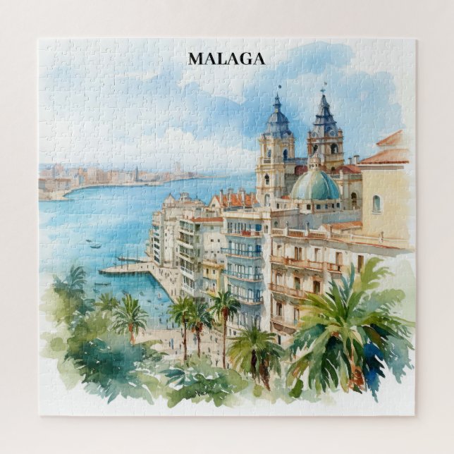 Malaga Andalusien Spanien Reise  (Vertikal)