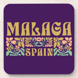 Malaga Costa del Sol Spanien Getränkeuntersetzer