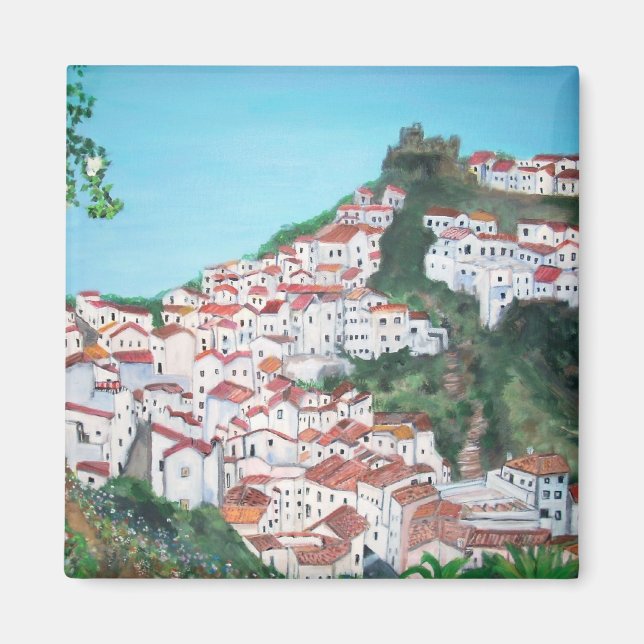 Malaga, Espagne Magnet (Devant)