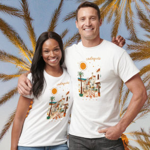 Malaga Málaga Spanien weiße Stadt Kleidung T-Shirt