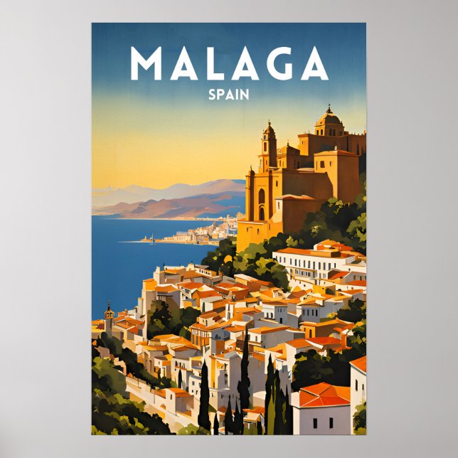 Malaga Poster (Vorne)