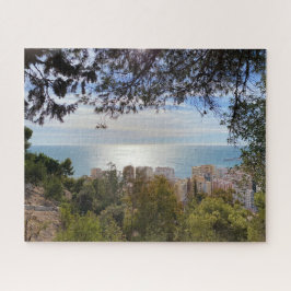 Malaga Spanien, an der Mittelmeerküste