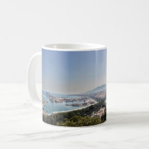 Malaga, Spanien Panorama