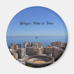 Malagas Stierkampfarena Magnet