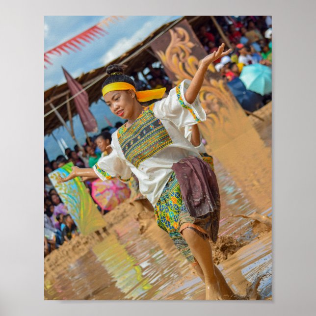 Malagnang Mud Festival Poster (Vorne)