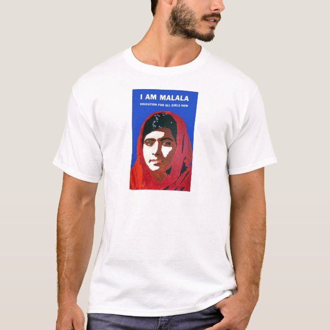 MALALA YOUSAFZAI T-Shirt (Vorderseite)