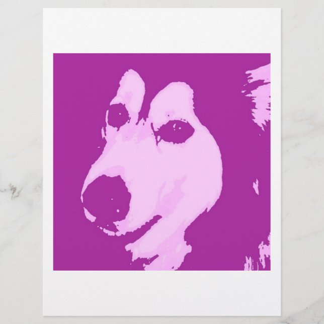 Malamute Dog Flyer (Vorne)