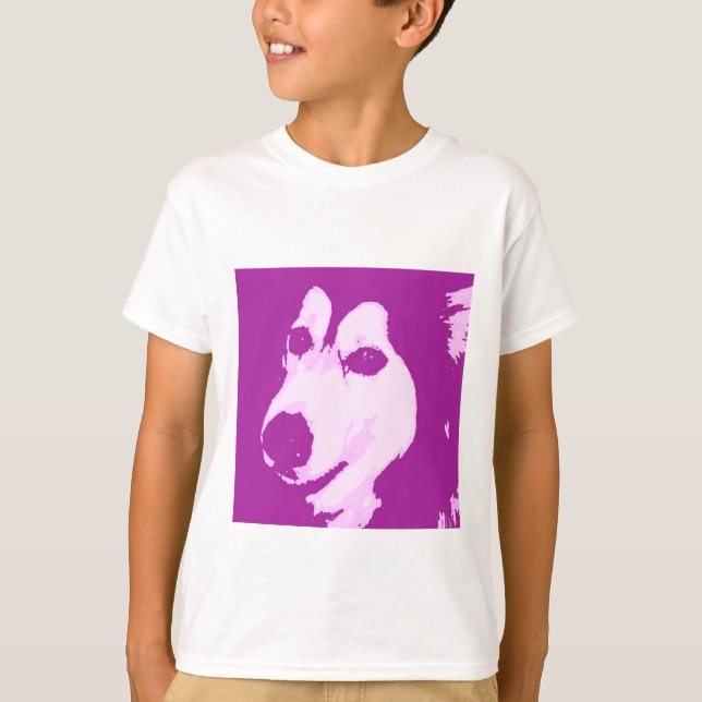 Malamute Dog T-Shirt (Vorderseite)