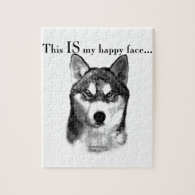 Malamute Happy Face (Vertikal)