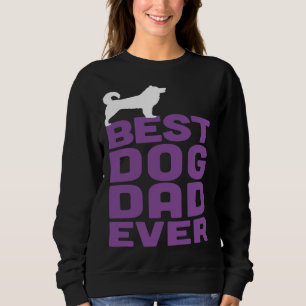 Malamute Husky Bester Hundepapa Aller Zeiten Sweatshirt