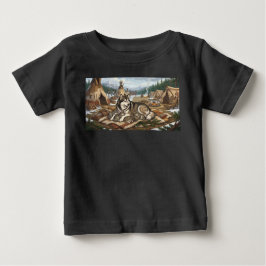 Malamute-Mutter Version 2 Baby T-shirt