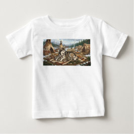 Malamute-Mutter Version 2   Baby T-shirt