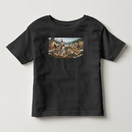 Malamute-Mutter Version 2   Kleinkind T-shirt