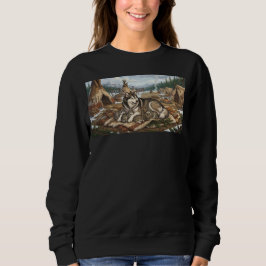 Malamute-Mutter Version 2 Sweatshirt