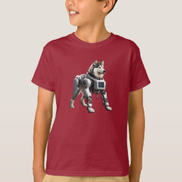 Malamute Robot Kid's T - Shirt