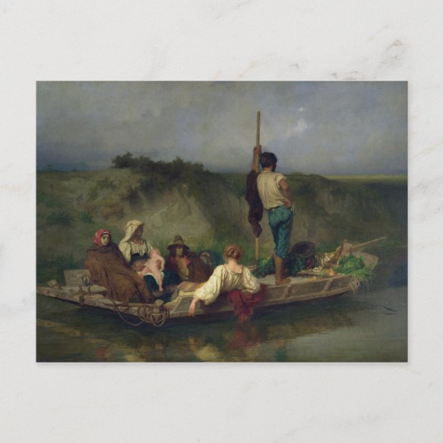 Malaria Postkarte (Vorderseite)