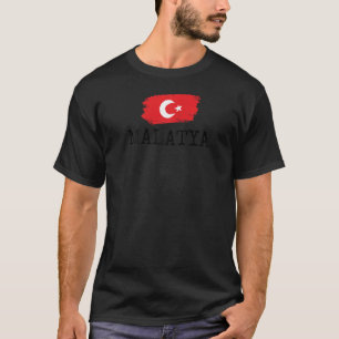Malatya Stadt Türkei Urlaub Stadt Türkische Reise T-Shirt