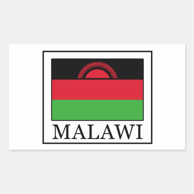 Malawi Aufkleber (Vorderseite)
