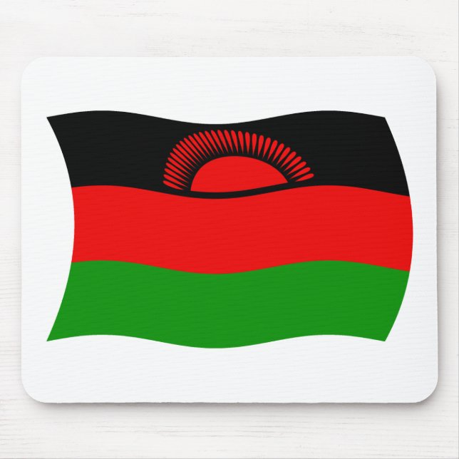 Malawi Flag Mousepad (Vorne)