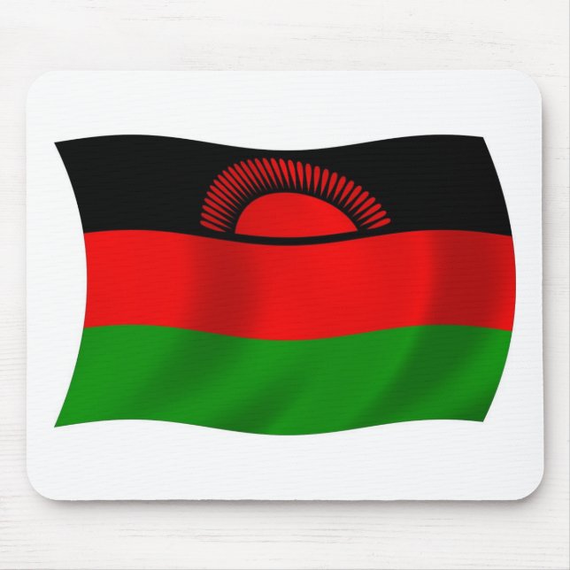 Malawi Flag Mousepad (Vorne)
