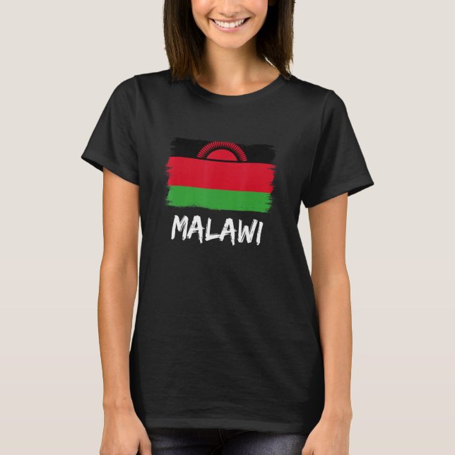 Malawi-Flagge 1 T-Shirt (Vorderseite)