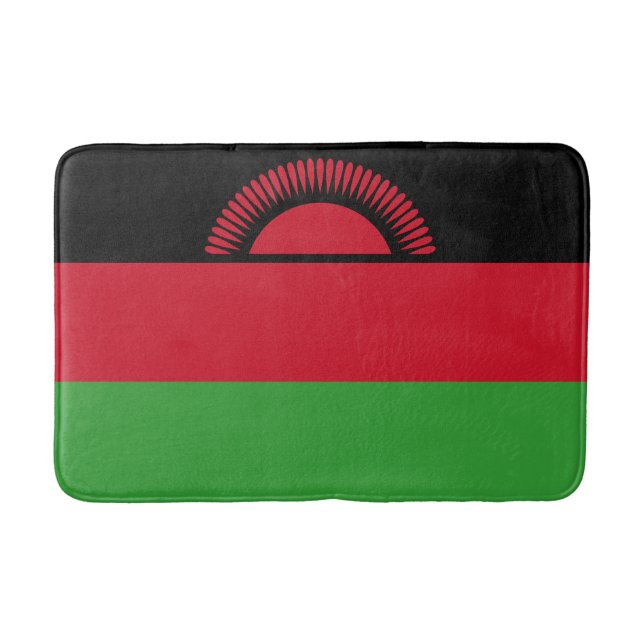Malawi-Flagge Badematte (Vorderseite)