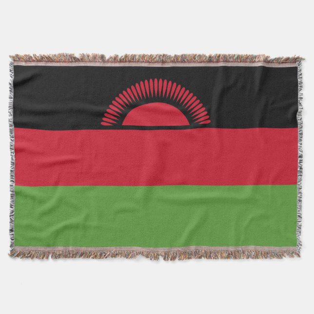 Malawi-Flagge Decke (Vorderseite)