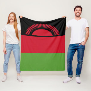 Malawi-Flagge Fleecedecke