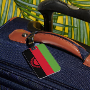 Malawi-Flagge Gepäckanhänger