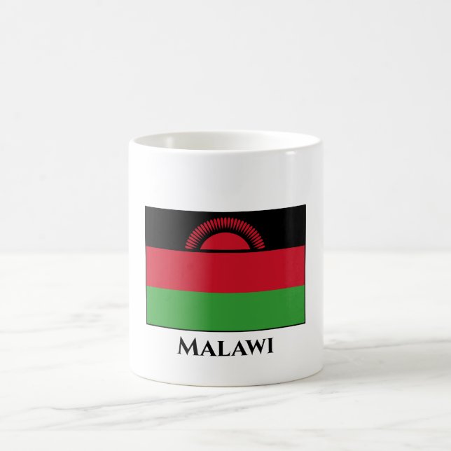Malawi-Flagge Kaffeetasse (Mittel)