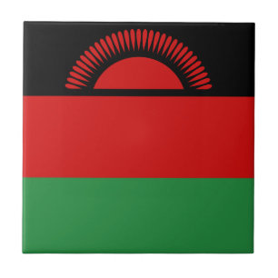 Malawi-Flagge Keramikfliese