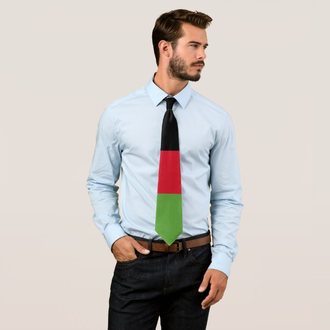 Malawi-Flagge Krawatte (Beispiel)