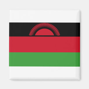 Malawi-Flagge Magnet