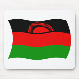 Malawi-Flagge-Mauspad Mousepad