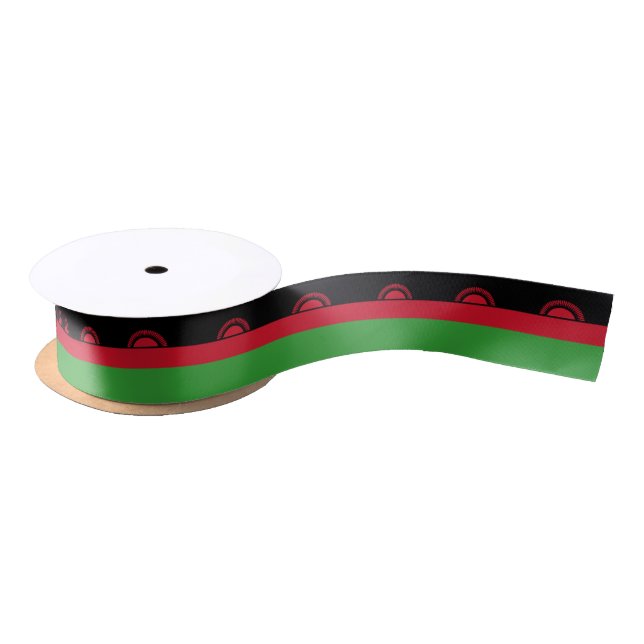Malawi-Flagge Satinband (Spule)