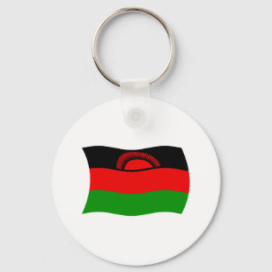Malawi-Flagge Schlüsselanhänger