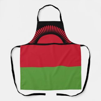 Malawi-Flagge Schürze