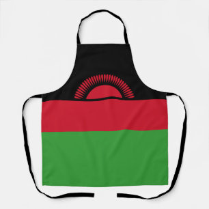Malawi-Flagge Schürze