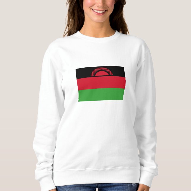 Malawi-Flagge Sweatshirt (Vorderseite)